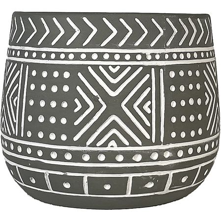 welzo/トライバルポット(グレー) WC1732-007110GY