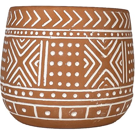 welzo/トライバルポット(オレンジ) WC1732-007110OR