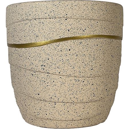 welzo/ゴールドリングポット(サンドベージュ) WC1733-009120SABE