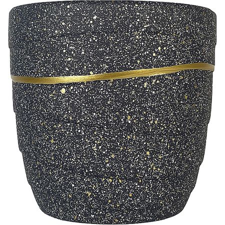 welzo/ゴールドリングポット(ブラック) WC1733-009120BK