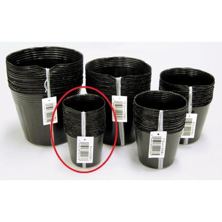 DAIM/ポリポット[黒] 20個入 6.0cm