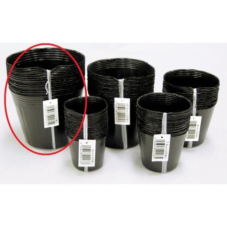 DAIM/ポリポット[黒] 20個入 12.0cm