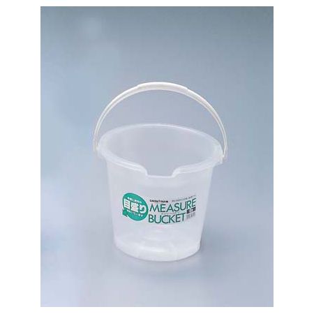 特価◎台和/メジャーバケツ8L クリア