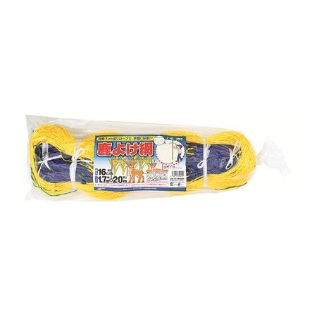 日本マタイ/鹿よけ網 16cm 黄 1.7x20m
