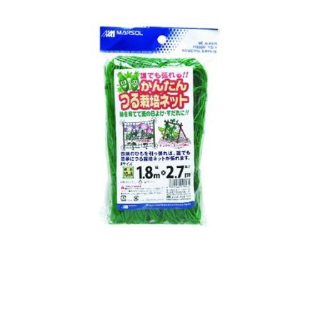 日本マタイ/かんたんつる栽培ネット グリーン 1.8x2.7m
