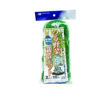 日本マタイ/つる野菜栽培ネット 13cm グリーン 2x10m