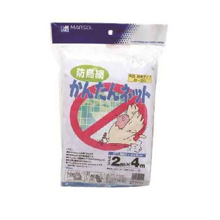 日本マタイ/かんたんネット 17mm 白 2x4m