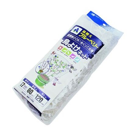 日本マタイ/鉢植えブルーベリー鳥よけネット 17mm 0.8x1.2m
