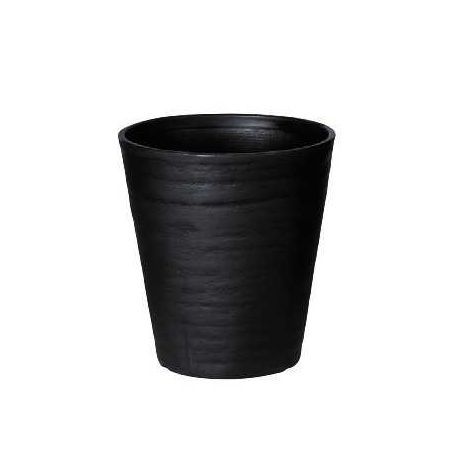 明和/セラアート長鉢7号 JAN付 黒