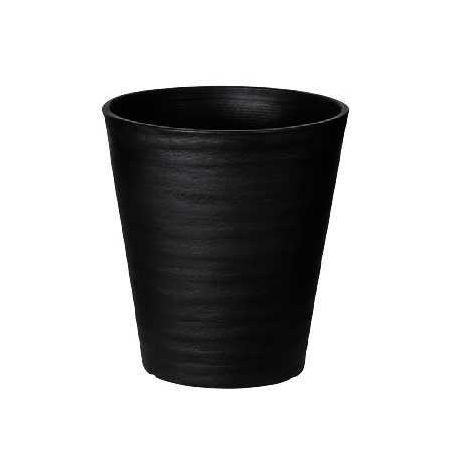 明和/セラアート長鉢8号 JAN付 黒