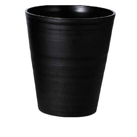 明和/セラアート長鉢尺 JAN付 黒