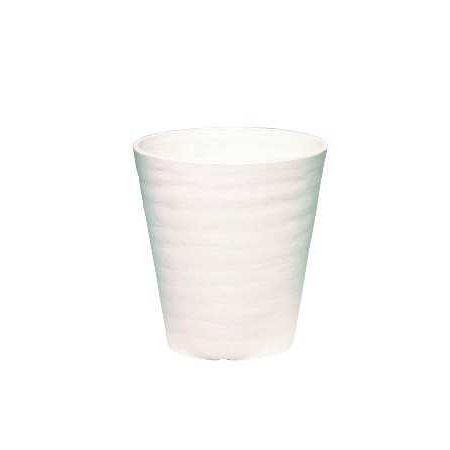 明和/セラアート長鉢6号 JAN付 白