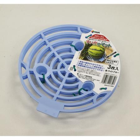 DAIM/スイカのマット 3枚入 20cm ブルー