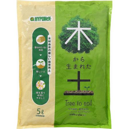 特価◎ハイポネックス/木から生まれた土 5L