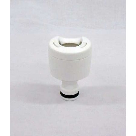 特価◎グリーンライフ/さすだけ蛇口コネクター φ3.7×5.4cm ホワイト