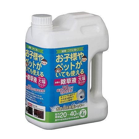 特価◎中島商事/お酢の除草液 4L