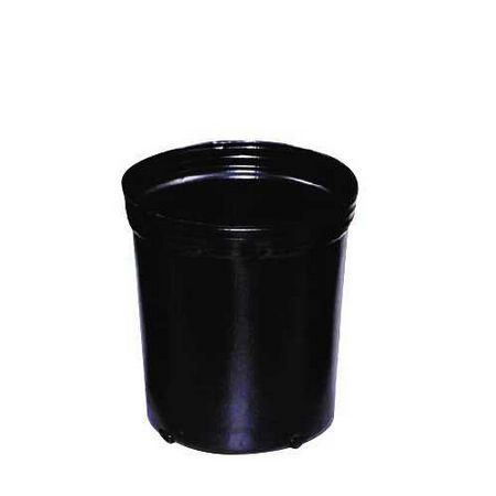 明和/グリーンポット 7寸大 黒 100ヶ袋入