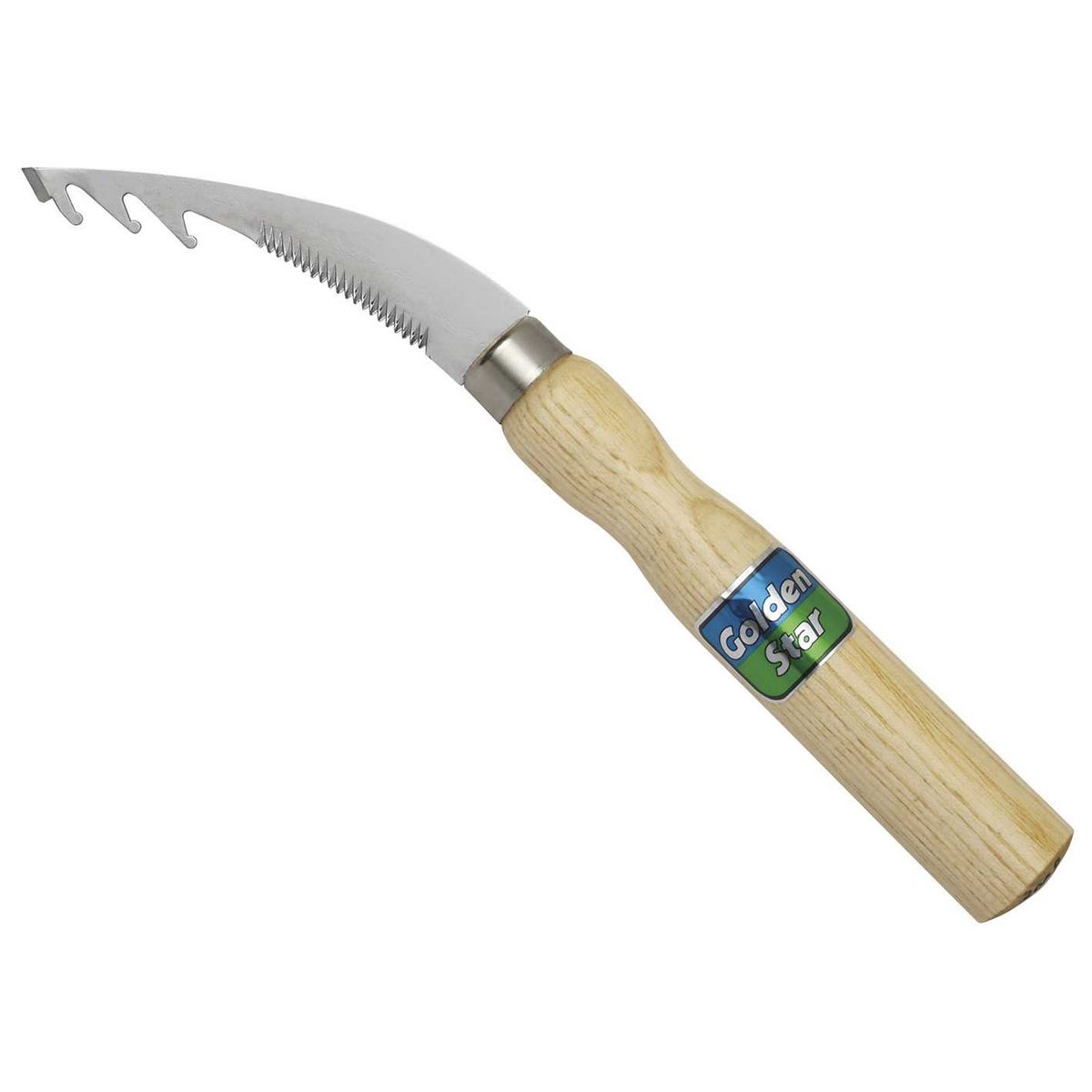 キンボシ/GS チップ付草抜き鎌(鋸目付) 1519