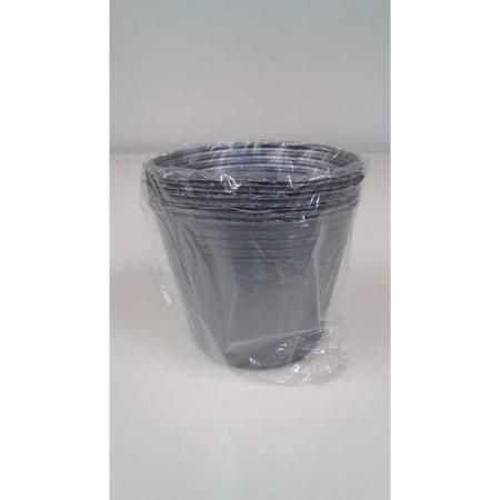 明和/カラーポリポット シルバー 9cmx10P