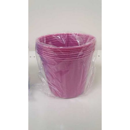 明和/カラーポリポット ピンク 9cmx10P