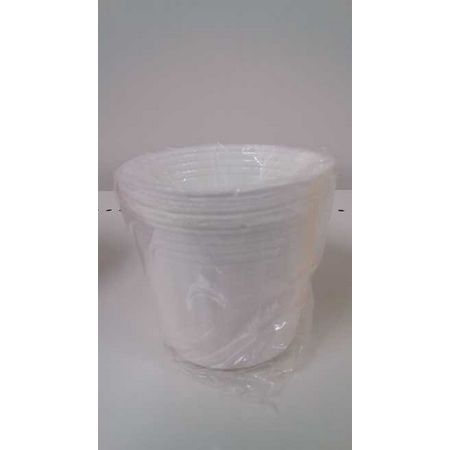 明和/カラーポリポット 白 9cmx10P