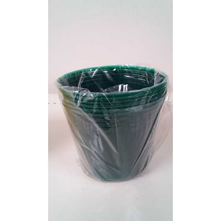 明和/カラーポリポット 緑 9cmx10P