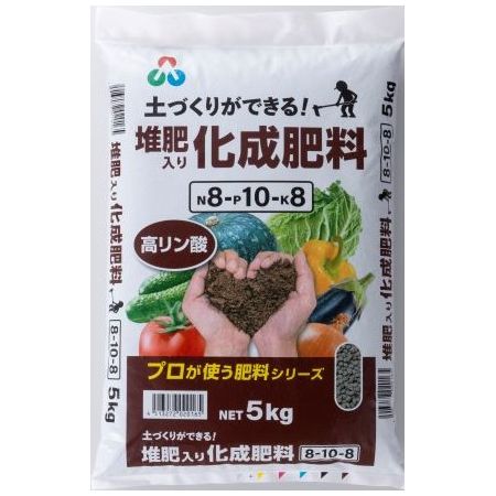 特価◎朝日アグリア/堆肥入り化成808 5kg