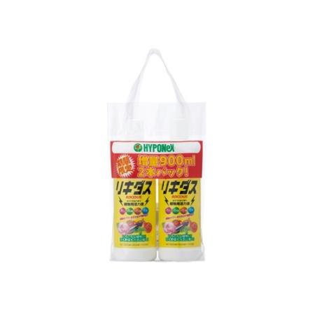 特価◎ハイポネックスジャパン/リキダス2本パック 増量キャンペーン 900mlX2ホン