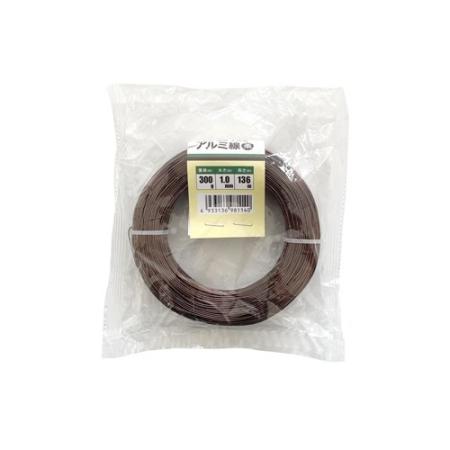 welzo/アルミ線 茶 1.0mm 300G 136m