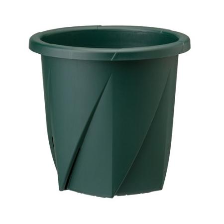 大和プラスチック/根はりポット15型ダークグリーン