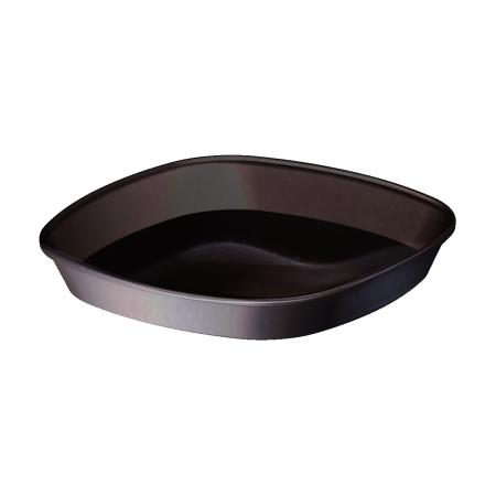 大和プラスチック/フレグラースクエアプレート 28型用 ダークブラウン