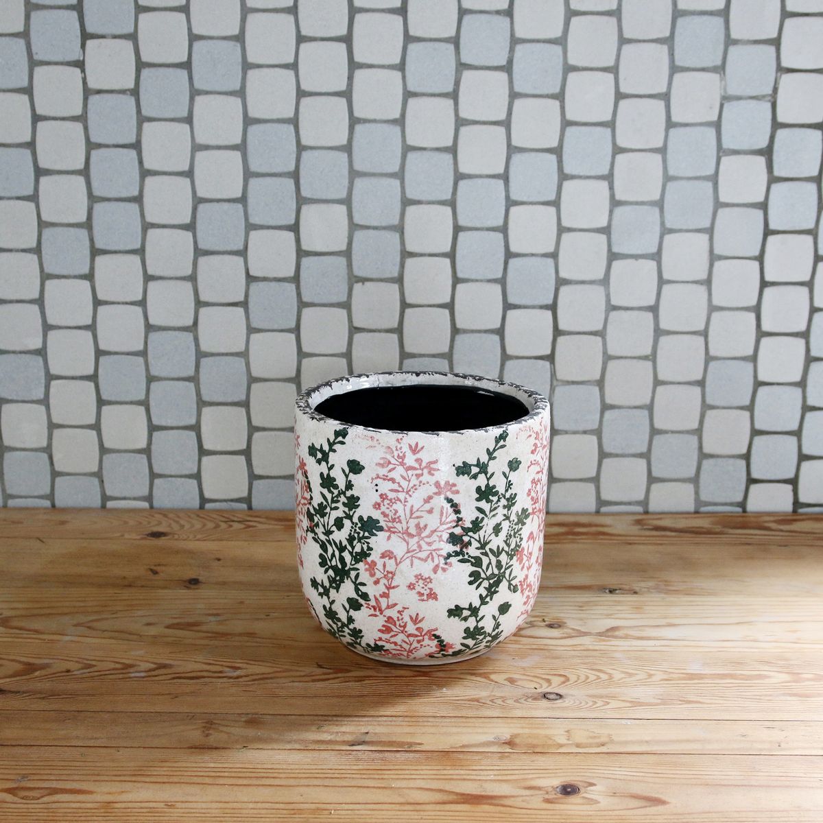 SOW/ブルーミー セラミックポット ピンク Lサイズ/SHUN003L