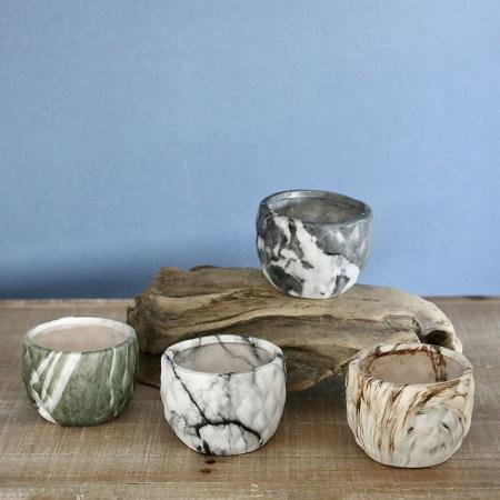 SOW/マーブルポットプレーン 4種アソート/MBP01