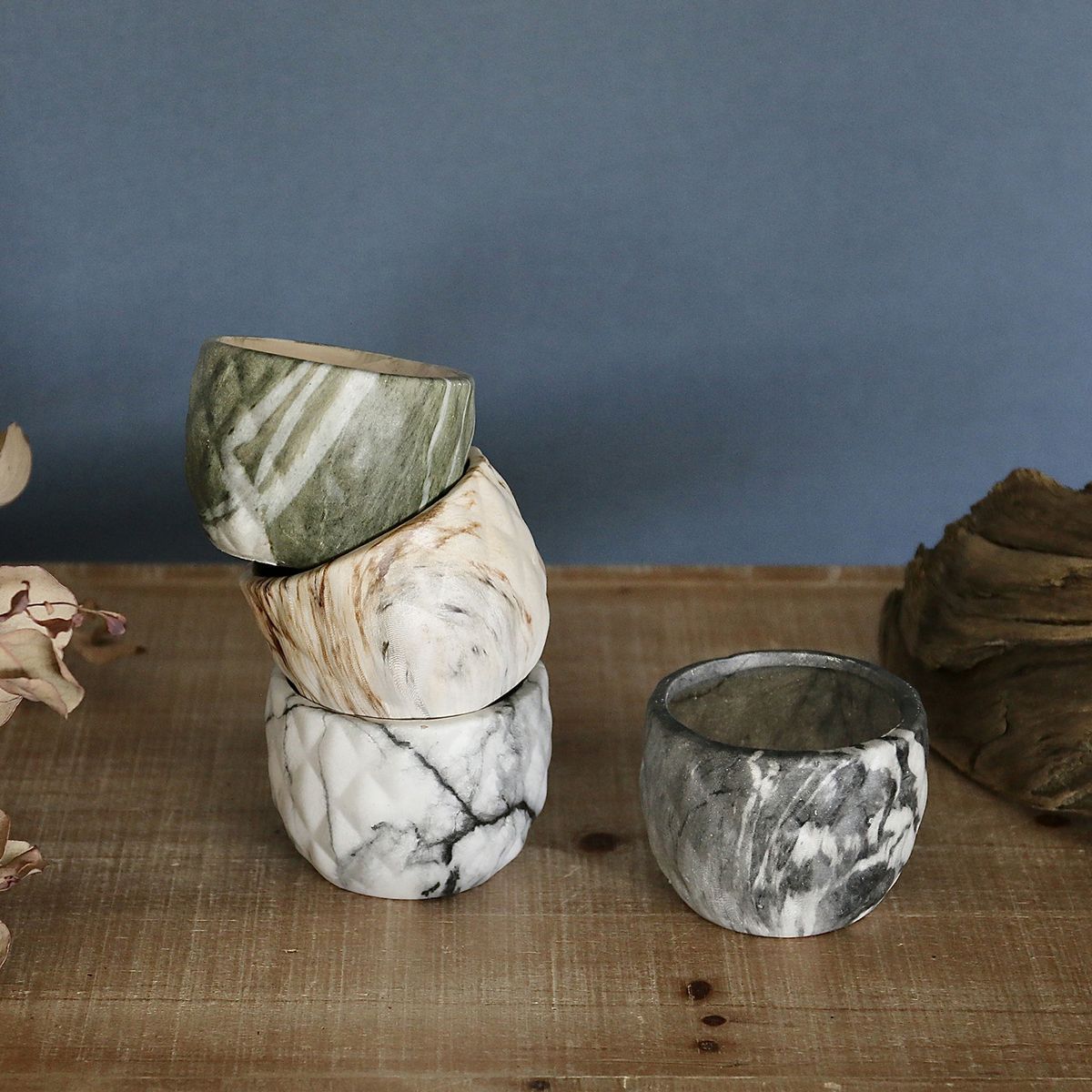 SOW/マーブルポットプレーン 4種アソート/MBP01