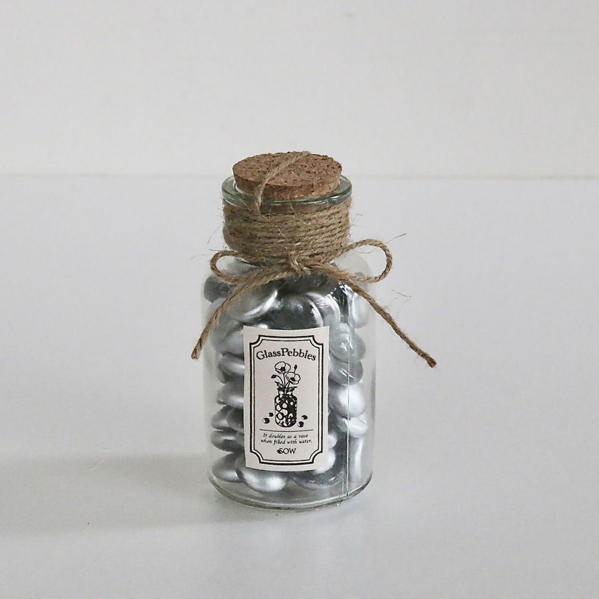 SOW/ガラスぺブル シルバー/NANA2666SV