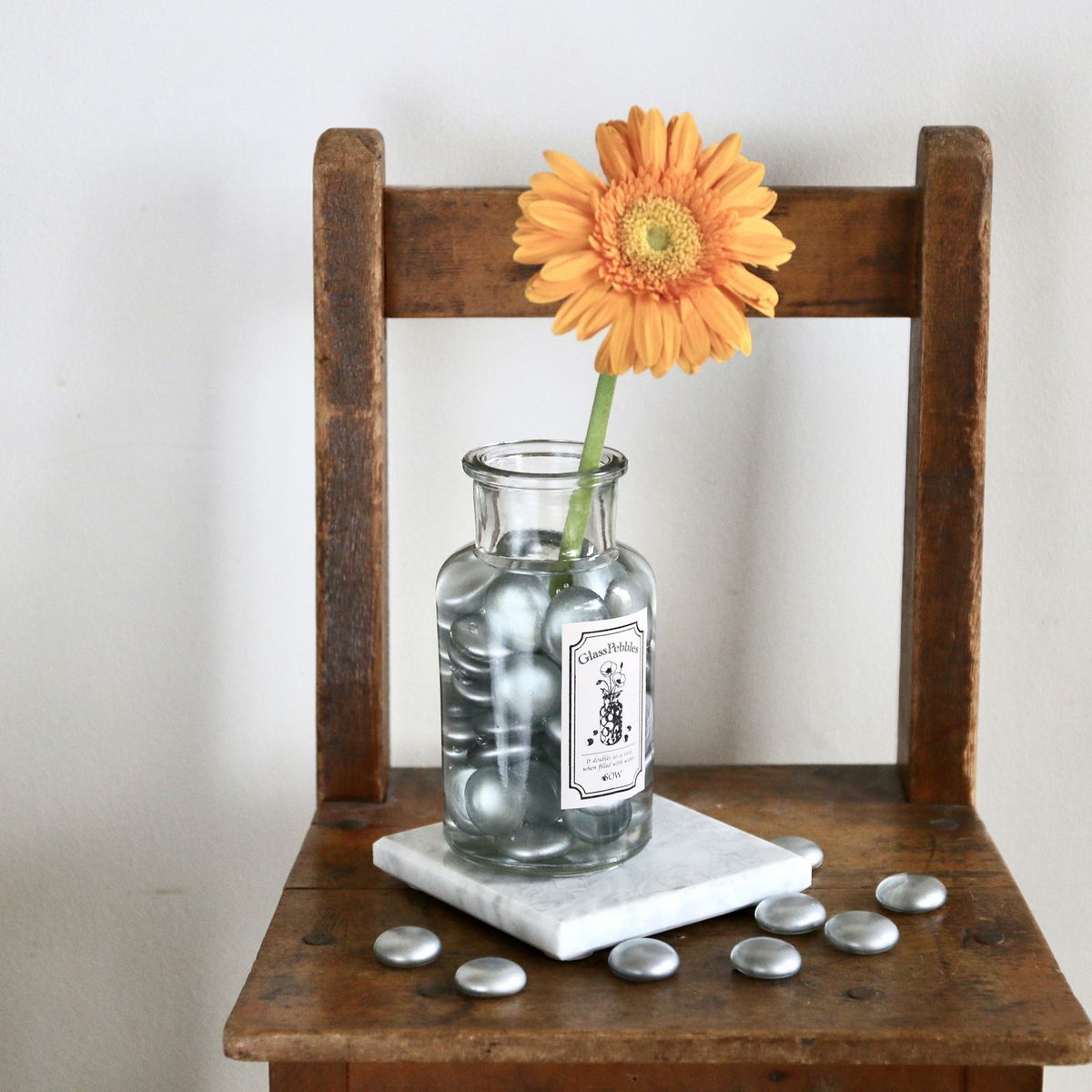 SOW/ガラスぺブル シルバー/NANA2666SV