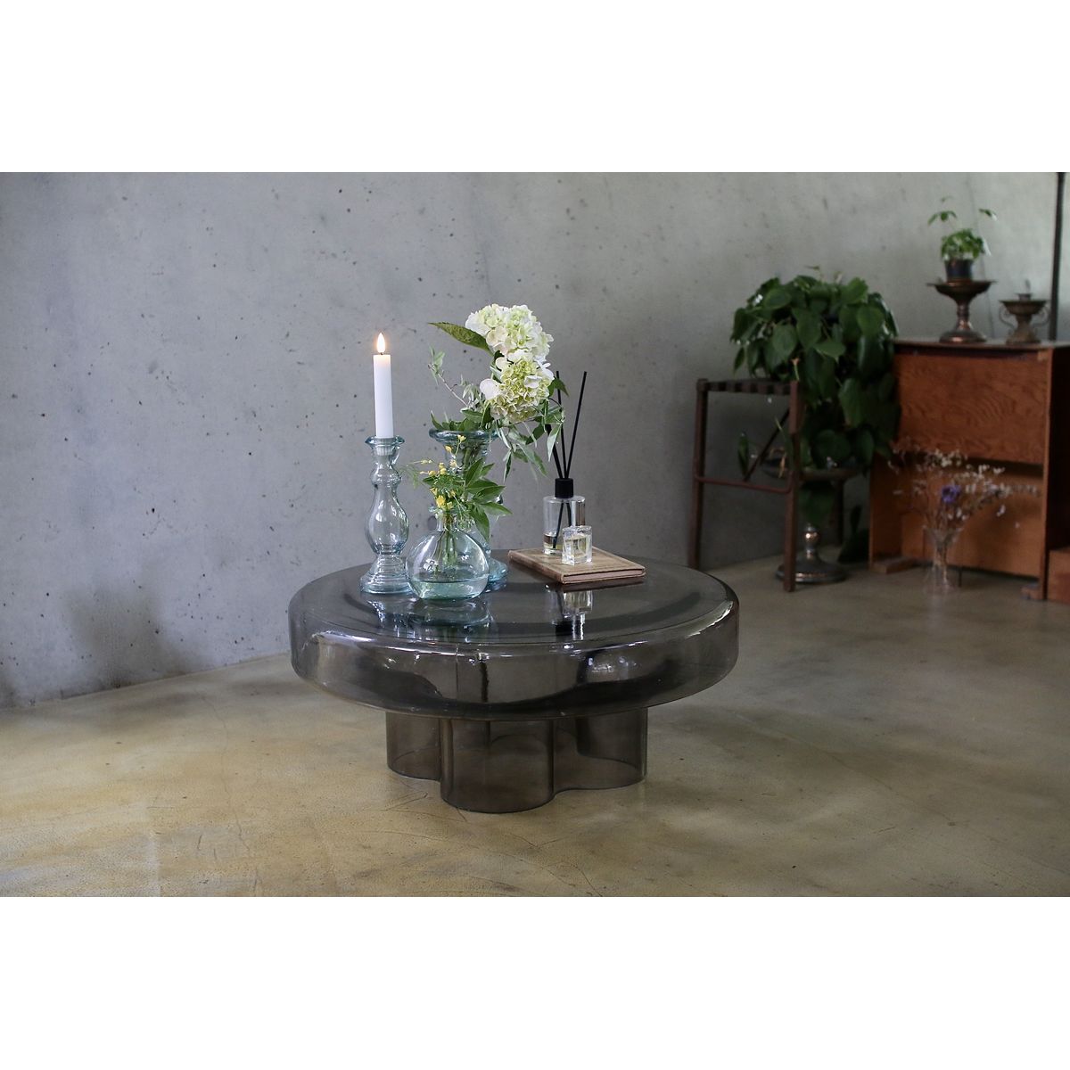 SOW/ガラステーブル /GZG0001