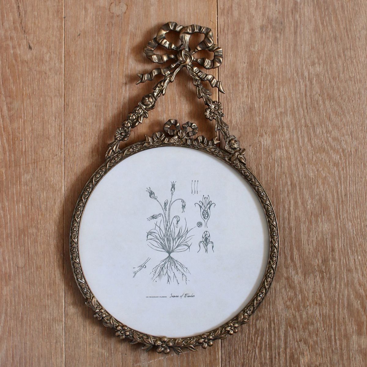 SOW/PEWTER フォトフレーム リボン/DRDP1003