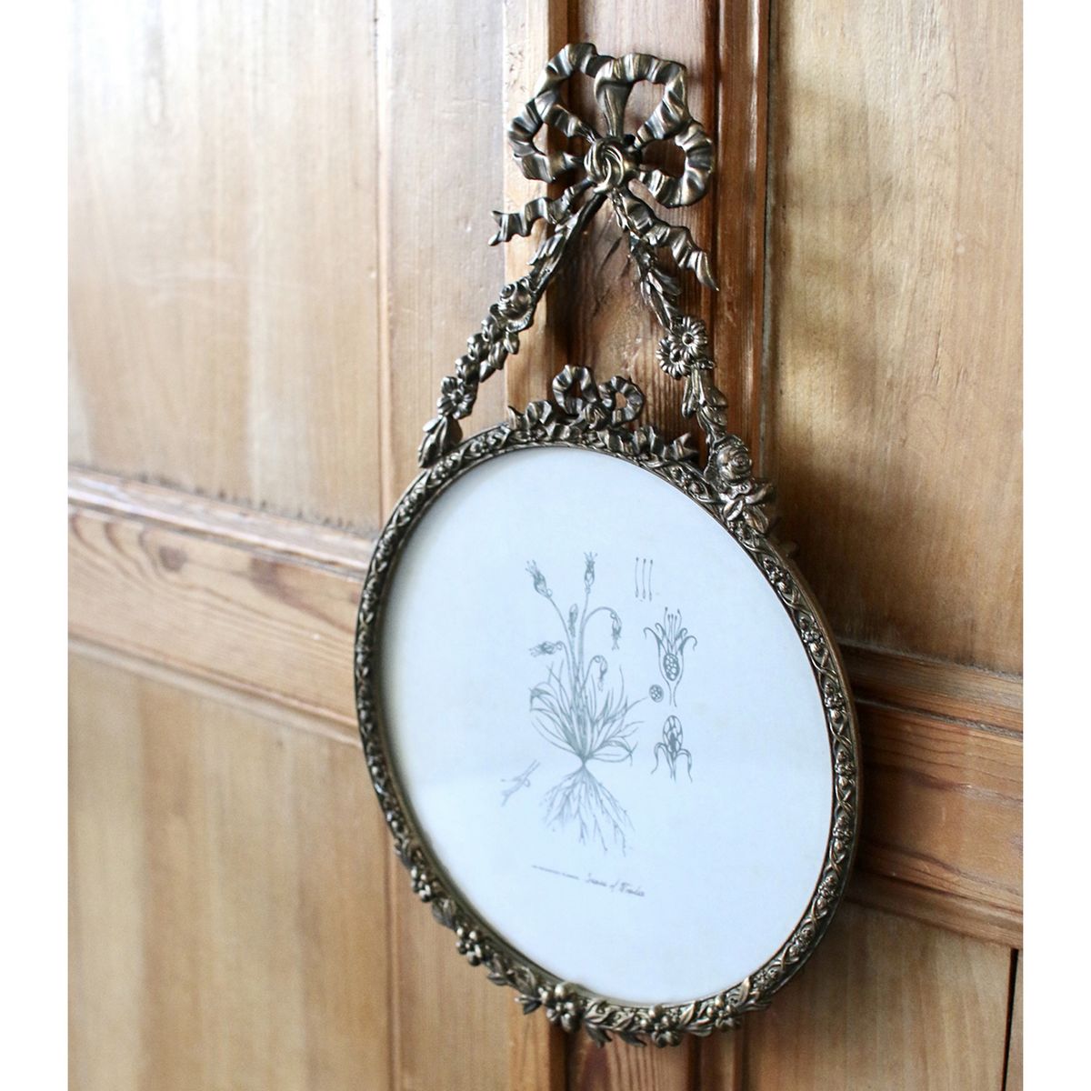 SOW/PEWTER フォトフレーム リボン/DRDP1003