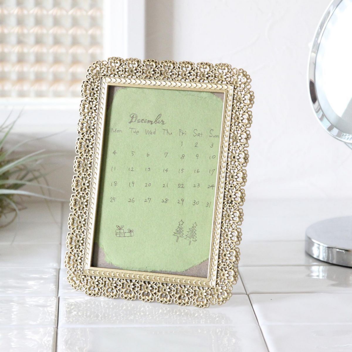 SOW/LUXE レクトフォトフレーム フラワー/DRDS2373SW