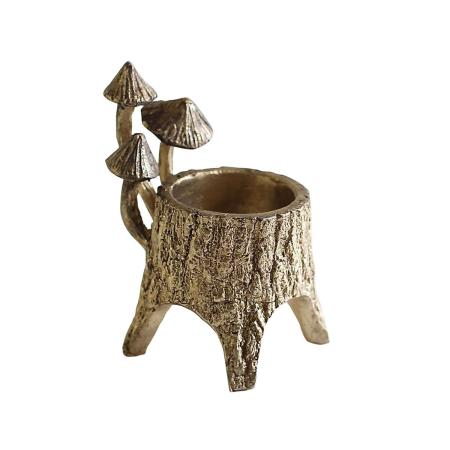 SOW/マッシュルーム&切り株キャンドルホルダー/DRDF2001