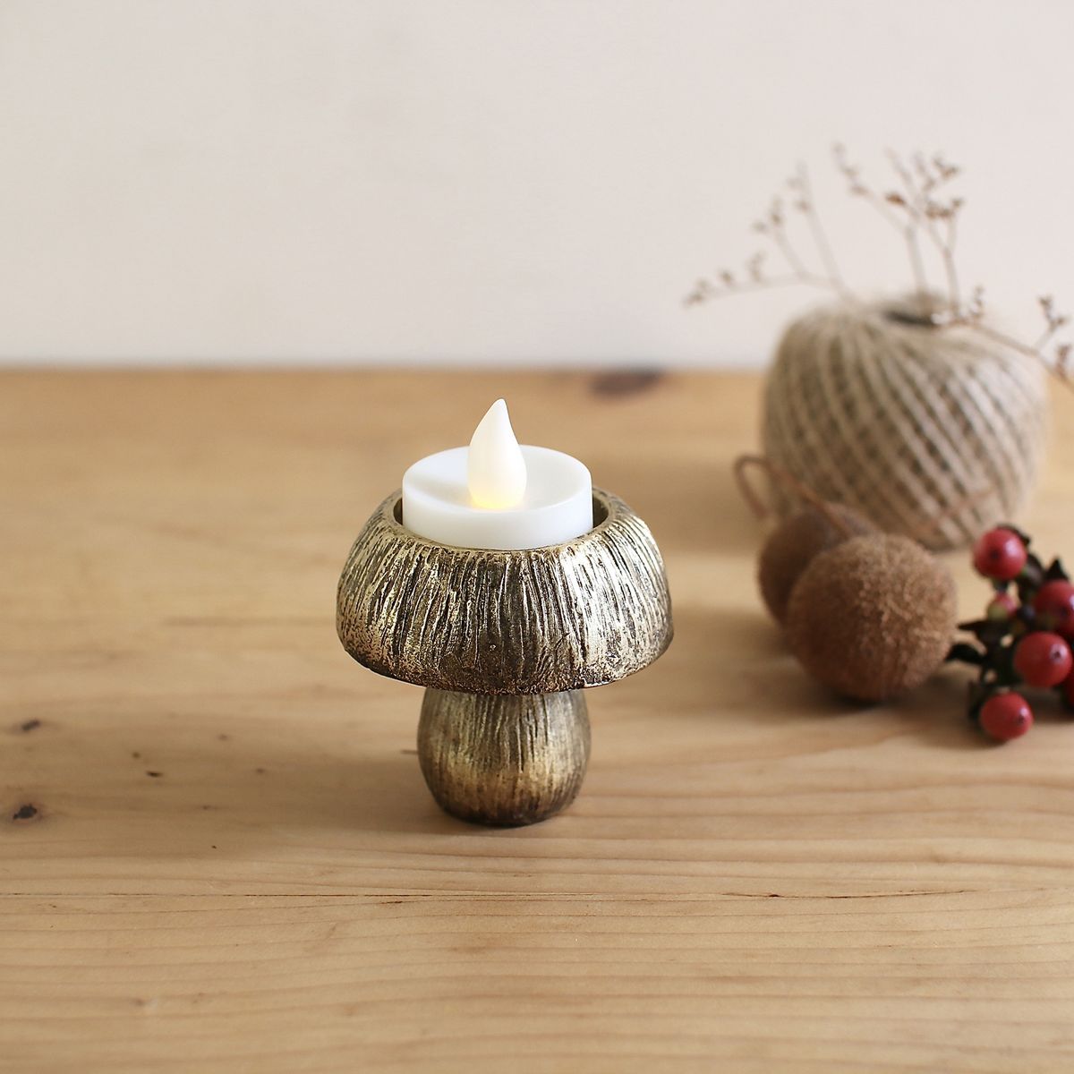 SOW/マッシュルームキャンドルホルダー/DRDF2002