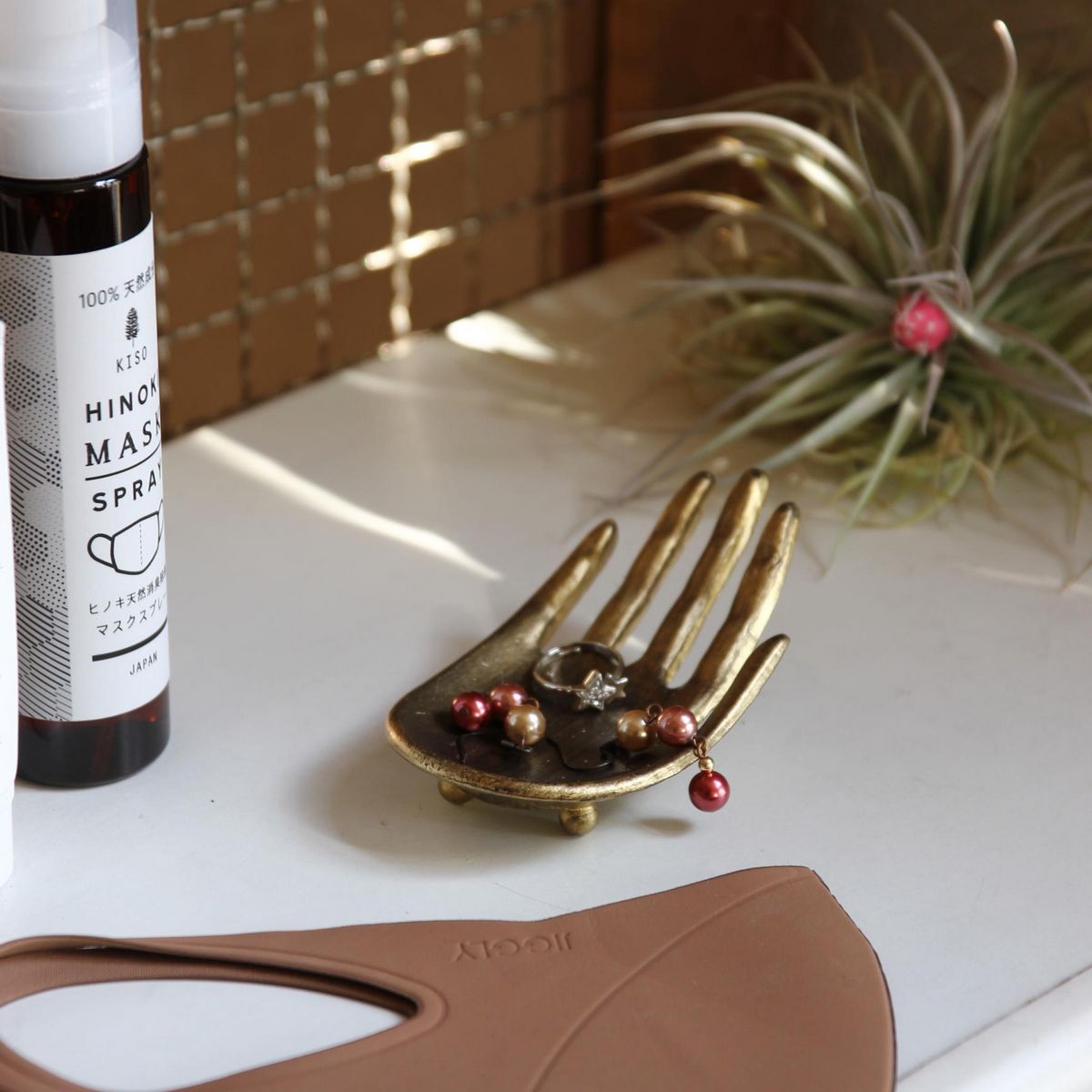 SOW/LUXE アクセサリートレイ ハンド ゴールド/DRDF1210SW