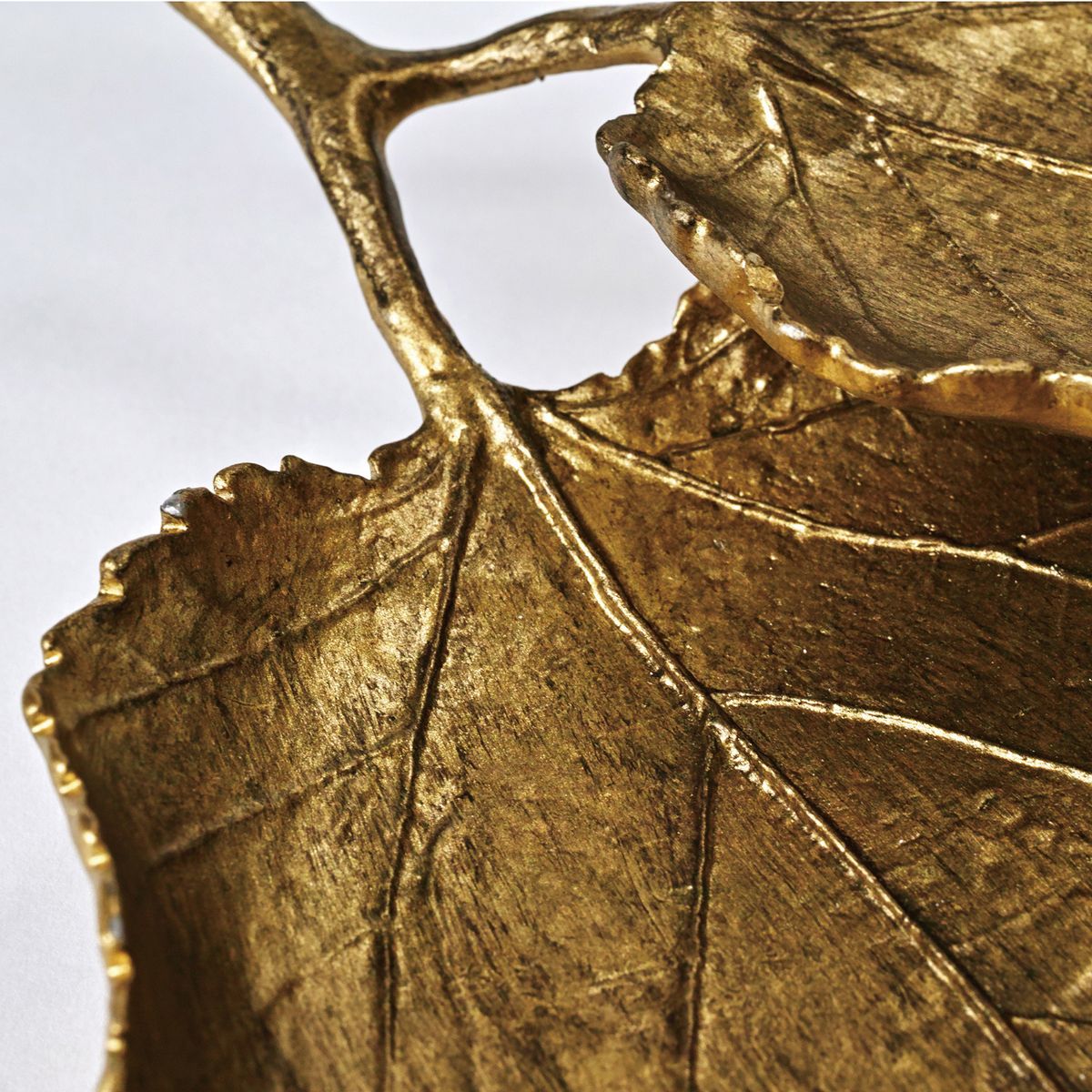 SOW/LUXE アクセサリー2段トレイ リーフ B ゴールド/DRDF1250SW