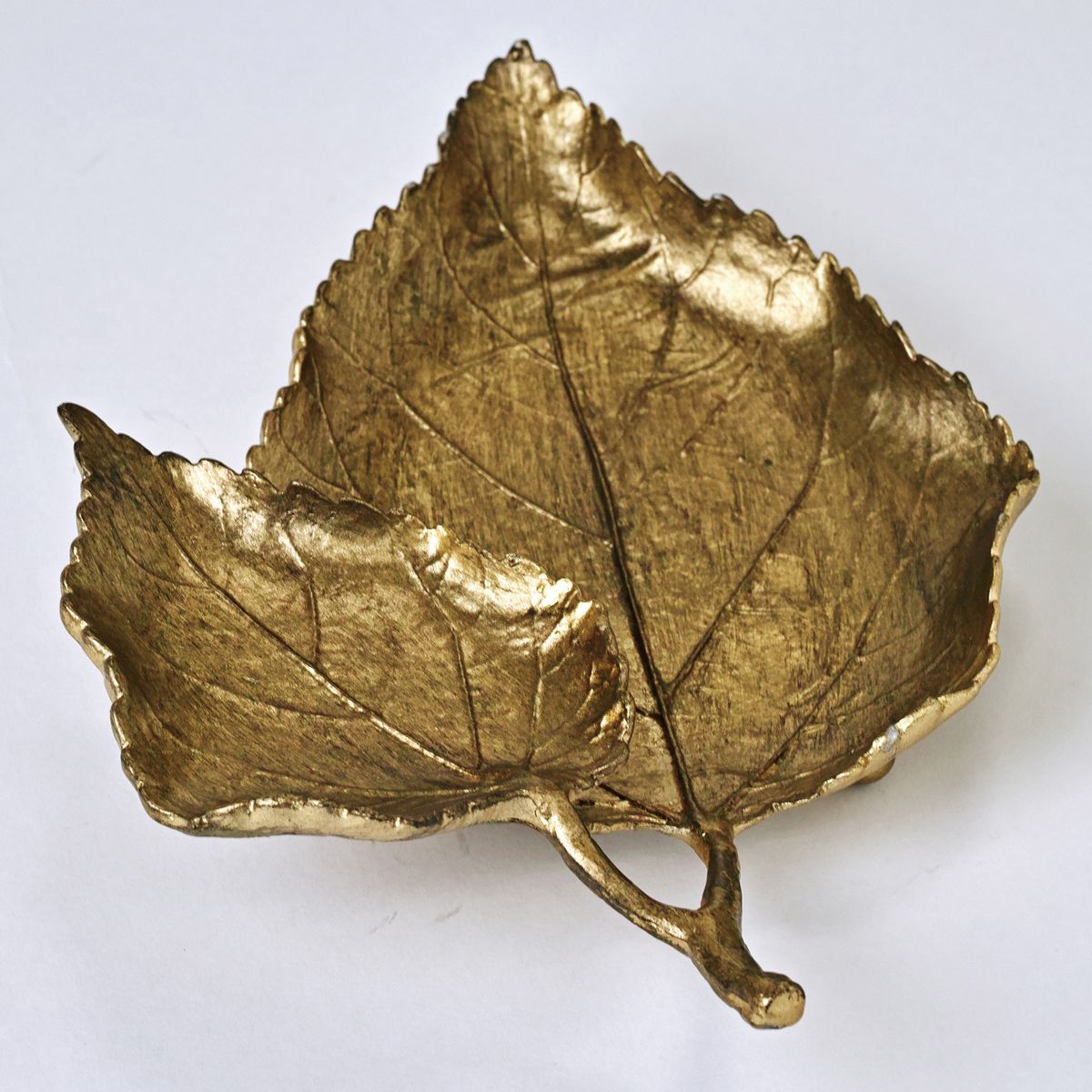 SOW/LUXE アクセサリー2段トレイ リーフ B ゴールド/DRDF1250SW