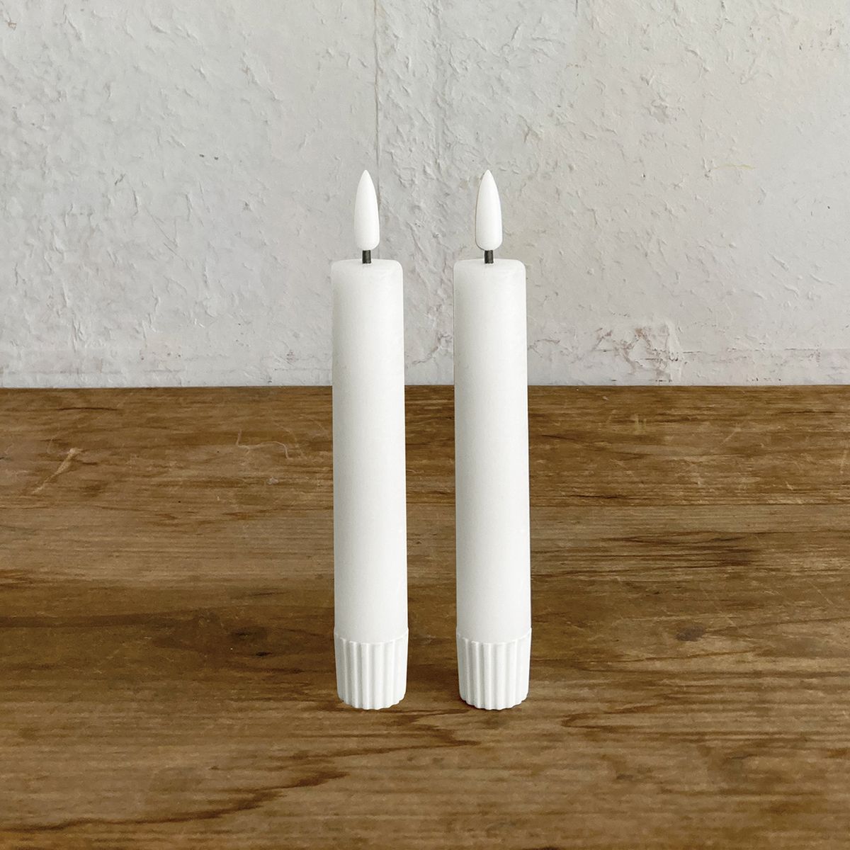 SOW/LEDテーパーキャンドル 2本セット/KIG001