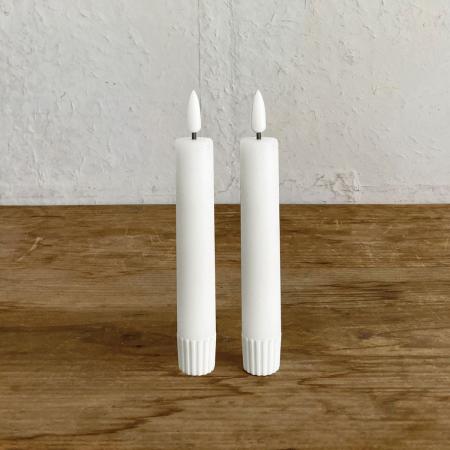 SOW/LEDテーパーキャンドル 2本セット/KIG001