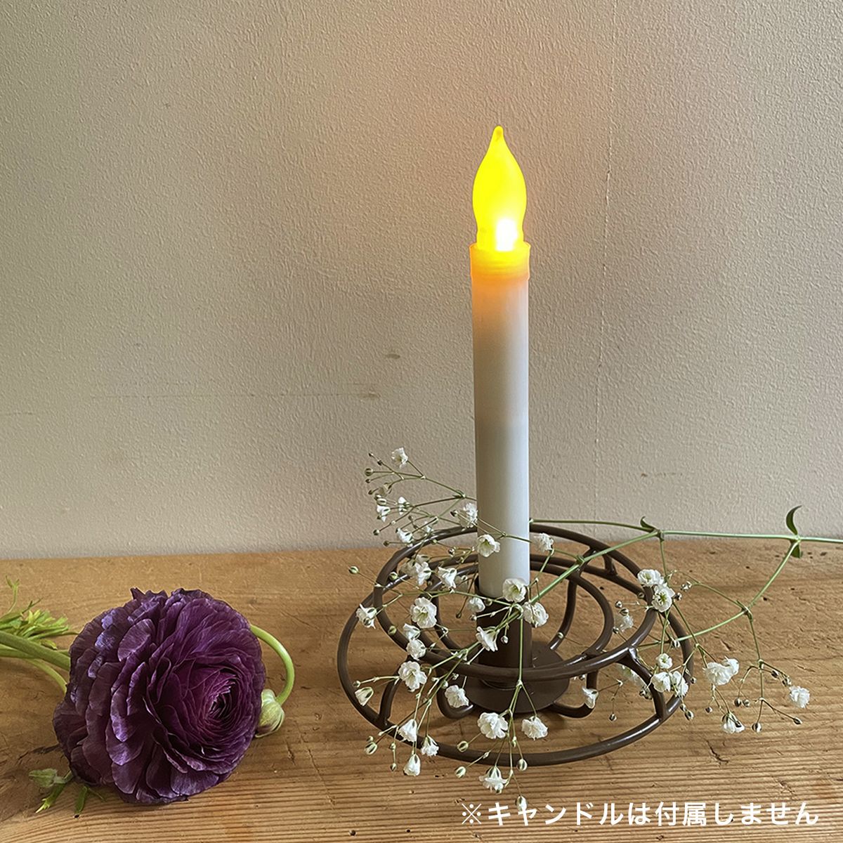 SOW/ジョセフアイアン テーパーキャンドルホルダー/DTFF7211