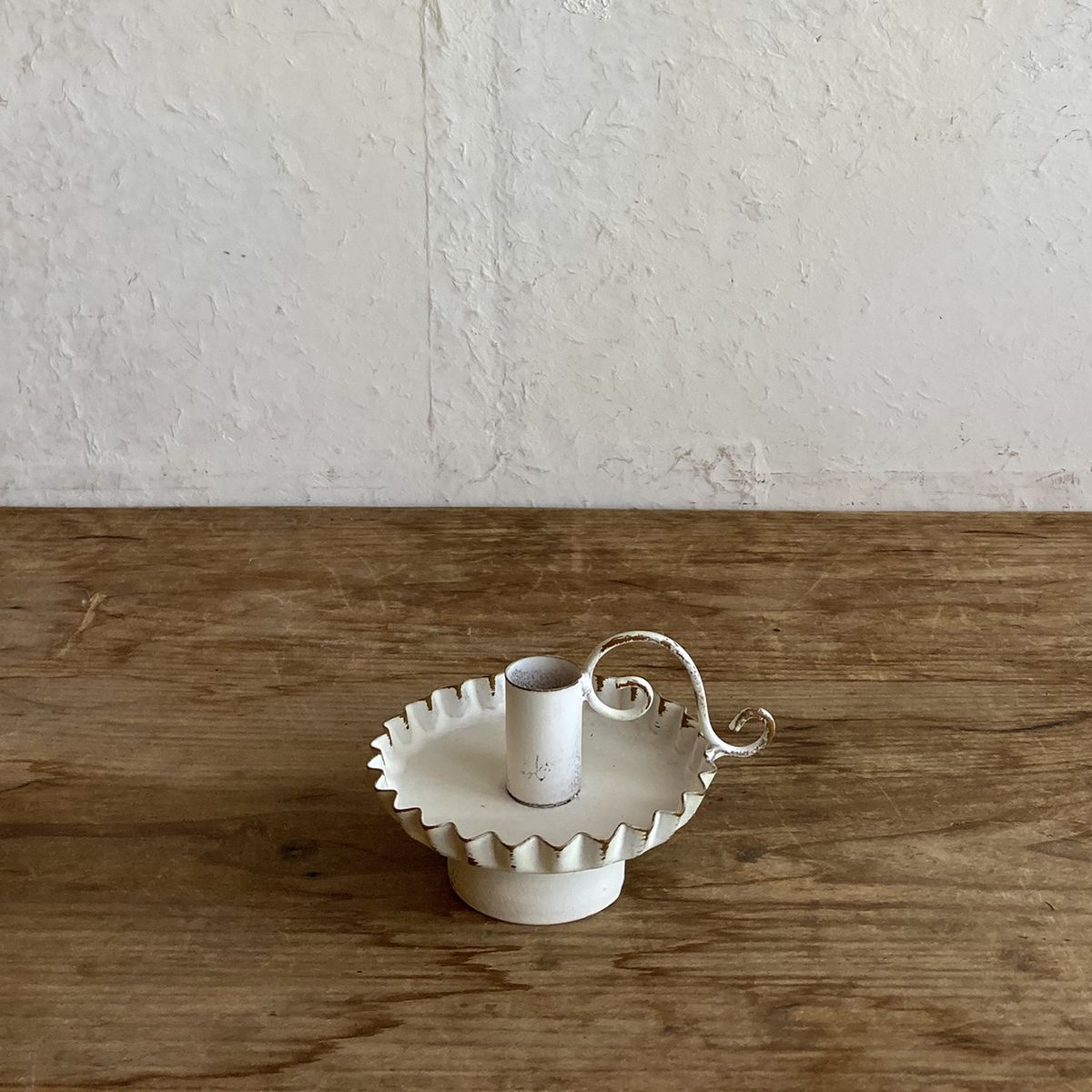 SOW/チャーチテーパーキャンドルホルダー A WH/DLMM6000WH