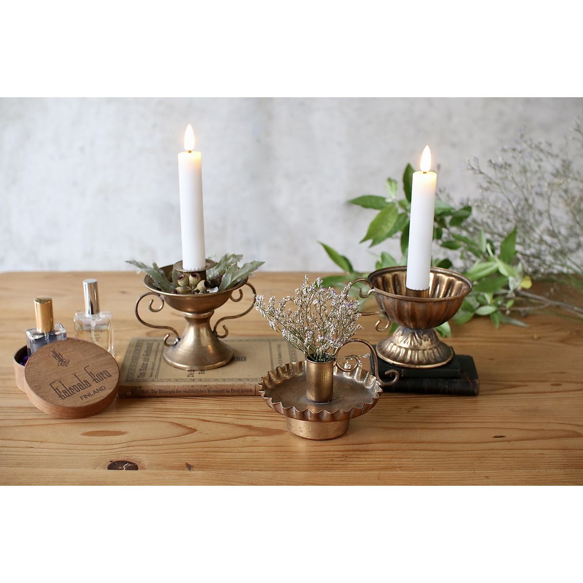 SOW/チャーチテーパーキャンドルホルダー C GD/DLMM8000GD